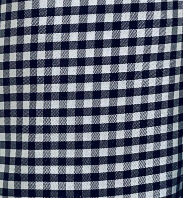 Kravet Basics Check/Plaid 100% Silk Taffeta Fabric Black & White -By The Yard - Image 1 of 2