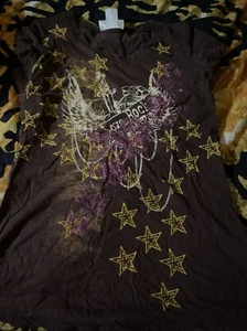 SELF ESTEEM Cute Chocolate Love Rock Tee Shirt Size XL jr - Foto 1 di 3