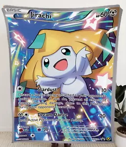 READ Jirachi 2017 Premium Trainer XY Collection Promo XY67a LARGE BLANKET 50x60 - Picture 1 of 5