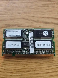 1x 15-8610-01 Cisco 1GB DRAM MEM-XCEF720 PC2700 333Mhz ECC Dual Rank Memory 6500 - Picture 1 of 2