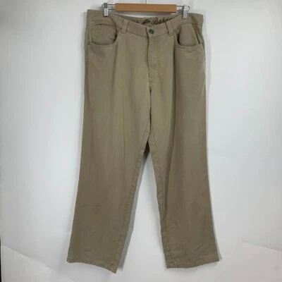 Tommy Bahama Men's Classic 5 Pocket Tencel Flat Front Straight Pants Size 35x28 - Image 1 of 4