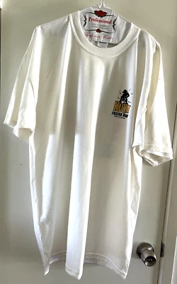 Camiseta Kuya Fusion Rum React To The Beat Para Hombre De Colección Blanca Algodón Talla XL Foto 1 de 4