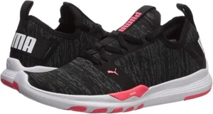Puma Women's Ignite Contender Sneaker, Black-Red Red White, 5.5 M US - Picture 1 of 7