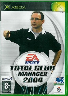 Total Club Manager 2004 Xbox Nuovo Sigillato New Pal Eu New Sealed - Image 1 of 2