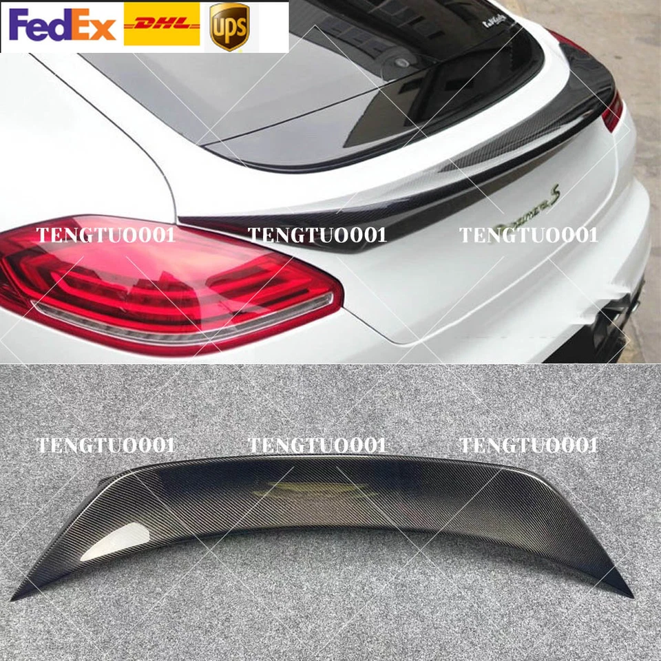 Alerón trasero de fibra de carbono para Porsche Panamera 970 2010 2011-2014 Foto 1 de 4