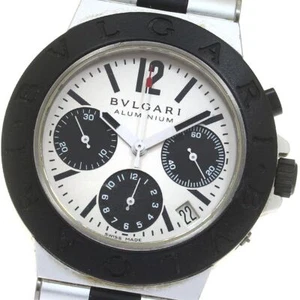 BVLGARI AC38TA Bvlgari Automático Aluminio Hombre Reloj Brazo 19cm LEER - Imagen 1 de 6