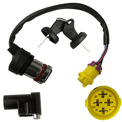 4-Wire Ignition Key Switch for Massimo Bennche HiSun 500 550 UTV ATV Bighorn 400 - Image 1 of 4