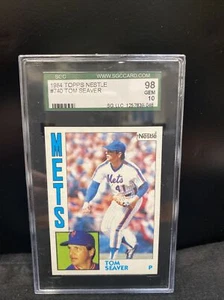 1984 Topps Nestle Tom Seaver #740 SGC 10 Ultra Rare New York Mets - Picture 1 of 2