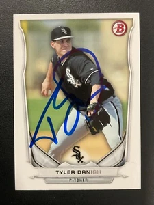 Tyler Danish Signed Card 2014 Bowman Boston Red Sox Auto Autograph - Picture 1 of 2