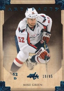 13-14 UPPER DECK ARTIFACTS SAPPHIRE PARALLEL MIKE GREEN /85 #65 CAPITALS - Picture 1 of 1