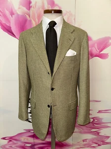 $5,350 beautiful Kiton cashmere silk jacket Sz. eu 53 drop L 8 us 42 43 44 long - Picture 1 of 9