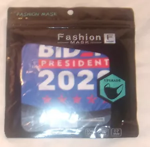 BIDEN FOR PRÄSIDENT GESICHTSMASKE NEU IM VERPACKUNG - Bild 1 von 2