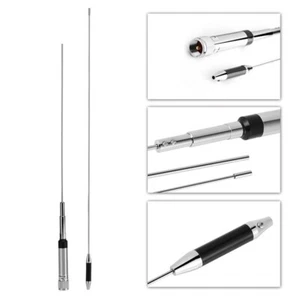 NL-770R High Gain 144/430MHz Dual Band VHF/UHF 200W Car Mobile Ham Radio Antenna - Picture 1 of 11