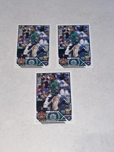 Julio Rodriguez 2023 Topps Series 1 #330 Rookie Cup (3) Card Lot Mariners Cards - Bild 1 von 2