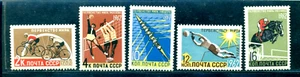 Rusia 1962 ciclismo, voleibol, remo, copa mundial de fútbol, equitación, mi. 2611, montado sin montar o nunca montado - Imagen 1 de 1