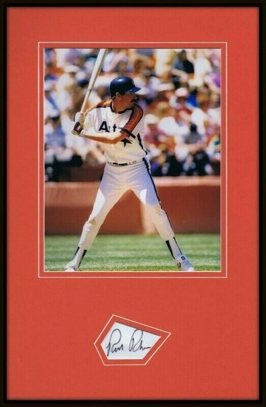 Exhibición fotográfica firmada por Rick Rhoden 11x17 piratas de los Astros Foto 1 de 2