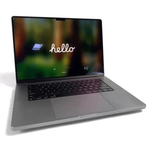 Apple MacBook Pro A2485 16" 2021 Laptop 10-Core M1 Pro 3.2GHz - 32GB - 512GB SSD - Afbeelding 1 van 16