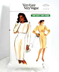 Sehr einfaches, sehr Vogue Schnittmuster #7059 Größe 12-14-16 Misses' Petite Kleid - Bild 1 von 3