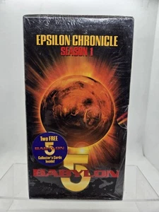VHS Brand New sealed Babylon 5 Epsilon Chronicle Season 1 Two Collectors Cards - Picture 1 of 4