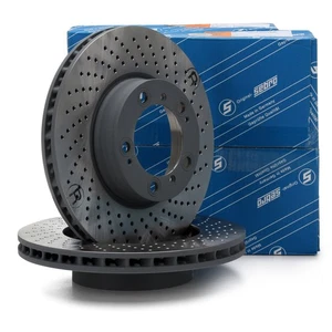 SEBRO Bremsscheiben Satz für PORSCHE 996 997 BOXSTER CAYMAN (986 987) vorne - Bild 1 von 3