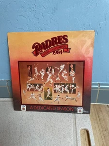 SEALED PADRES NATIONAL LEAGUE CHAMPIONS 1984 A DEDICATED SEASON LP TONY GWYNN  - Picture 1 of 1