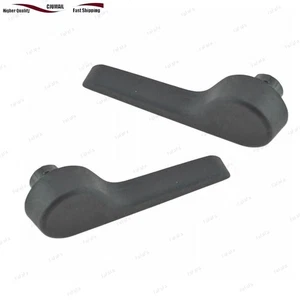 Fit For Chevy GMC Pickup Truck SUV Seat Recliner Handle LH & RH Front Ebony Pair - Picture 1 of 6