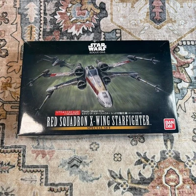 Kit Modelo Bandai Star Wars Red Squadron X-Wing Starfighter escala 1/72 Foto 1 de 4