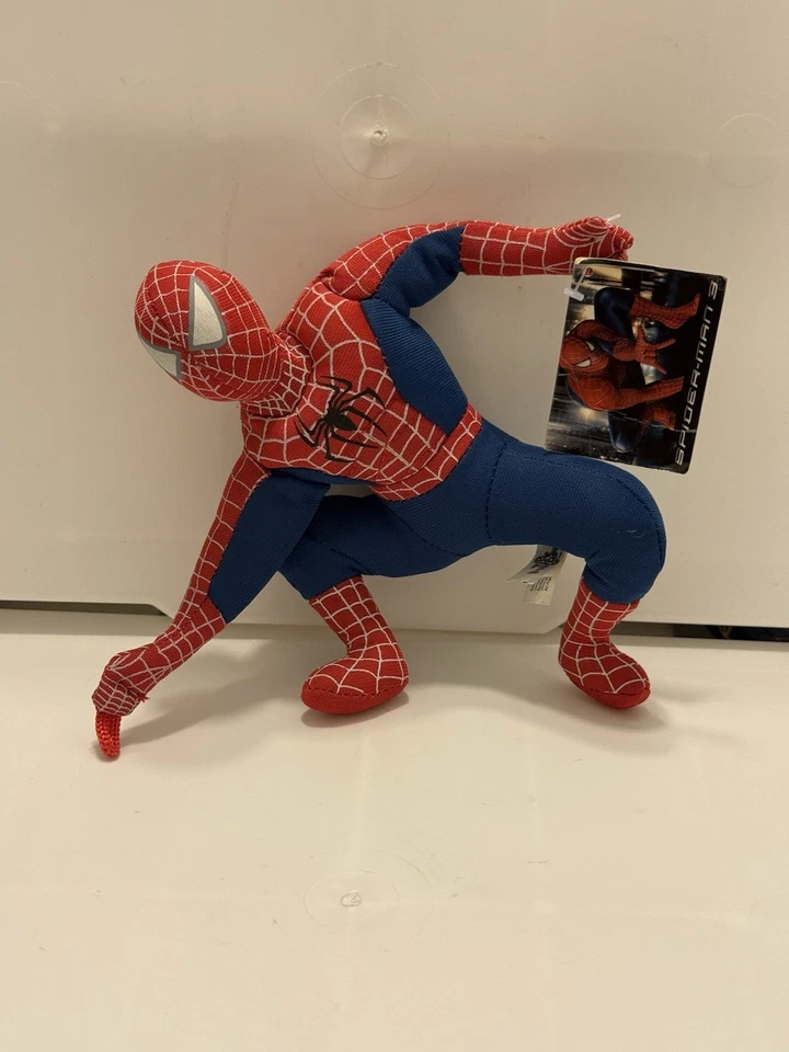 Toy Factory 2006 Spider-man 3 New With Tag Spider-man Plush (very Clean) Vintage - Image 1 of 4