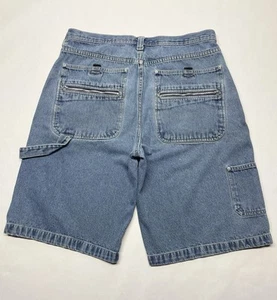 Vintage No Boundaries Carpenter Baggy lose Jeansshorts Herren 38 Y2K 00s Street Grunge - Bild 1 von 20