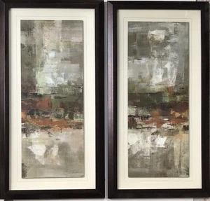 Set Landing I & Landing II Silvia Vassileva Framed Art Print 25x13 USA - Picture 1 of 11