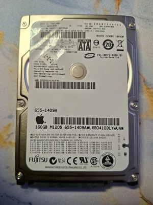 Festplatte 2,5" Fujitsu 160GB HDD 2,5" interne SATA-Festplatte - Bild 1 von 3