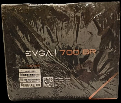 EVGA 700 BR 80+ Bronze 700W 3 Year Warranty Power Supply 100- BR-0700-K1 100-... - Image 1 of 2