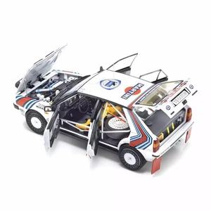 Kyosho KS08960F Lancia Delta HF 4WD 1988 Rallye Monte Carlo 1/18 prevente - Picture 1 of 2