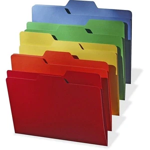 All Tab File Folders Letter Size Back to School Supplies for College Students... - Picture 1 of 3