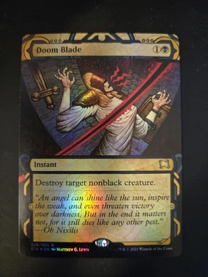 Doom Blade NM FOIL Strixhaven: Mystical Archive MTG FREE SHIPPING - Image 1 of 2