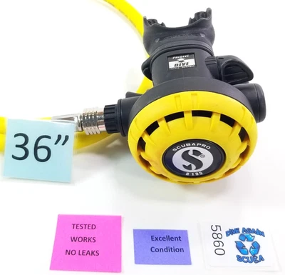 Scubapro R195 Octo Second 2nd Stage Regulator Octopus Scuba Dive + NEW 36" Hose - Image 1 of 4