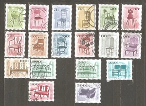 Hungary: selection of 18 used stamps, Chairs, 1999-2009, Mi#4561-5361 - Picture 1 of 1