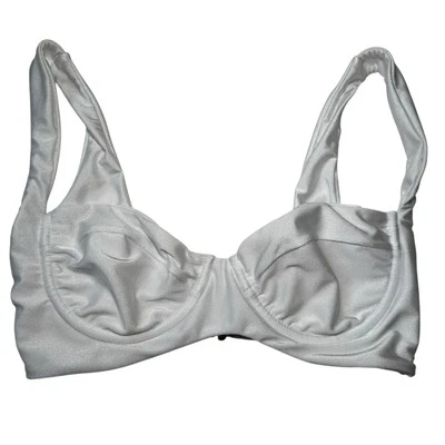 Tularosa White Underwired Bikini Top Women Swimsuit Size Small | 66-35 - Image 1 of 4