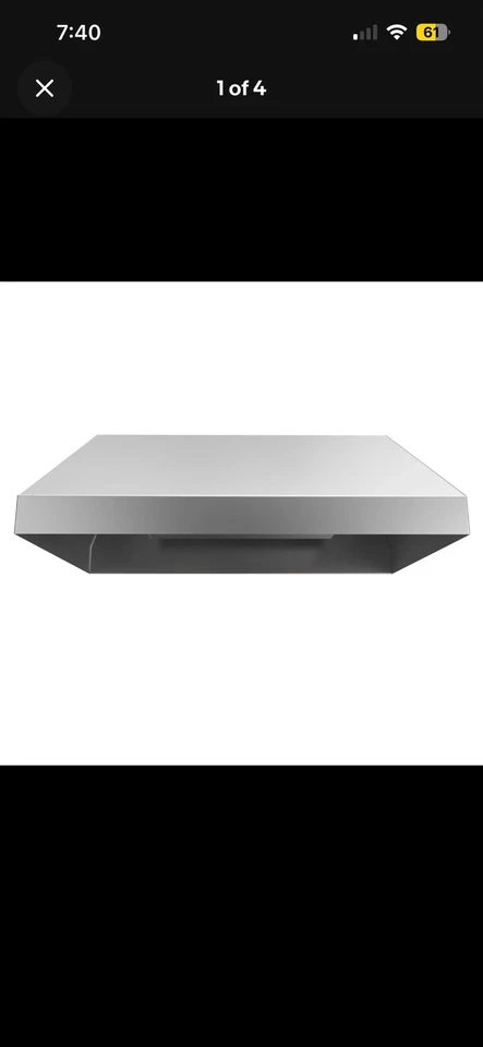 Vent-A-Hood BH234PSLD 34 дюйма BHPSLD 600 куб. футов/мин настенная подкладка - нержавеющая сталь - Изображение 1 из 4