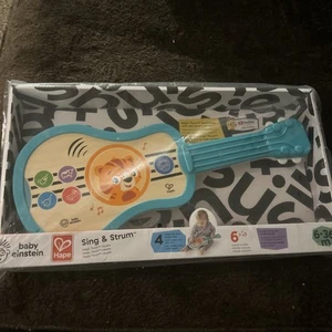 Baby Einstein Sing & Strum Magic Touch Ukulele Wooden Musical Toy Ages 6 Mont... - Picture 1 of 1