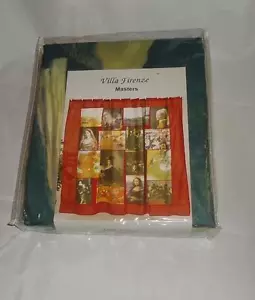Obra maestra de arte cortina de ducha Mona Lisa girasoles van Gogh Vermeer Lautrec - Imagen 1 de 2