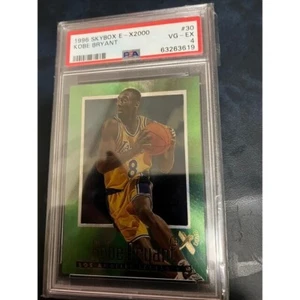 PSA4 Kobe Bryant 1996-1997 Skybox E-X2000 #30 Novato de radiocontrol LA LAKERS HOF NBA Free S - Imagen 1 de 16