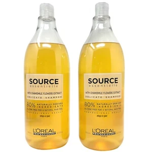 L’Oréal Paris Source Essentielle Shampoo w/ Chamomile Extract 50.73 Oz Jumbo 2PK - Picture 1 of 2