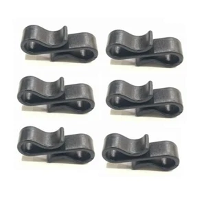 100 Pcs Plastic S Shaped Hook Multi-Purpose Mini Hooks for Home Kitchen Bathr... - Picture 1 of 4