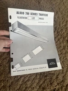 alkco 700 series troffers illustated list prices 1958 catalog - Picture 1 of 3