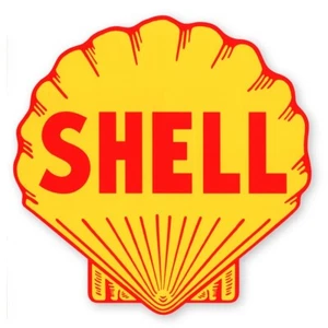 Shell Oil Gasoline Gas Station Sticker Decal Hot Rod Automotive Collecting Race - Picture 1 of 1