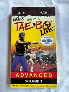 LIKE NEW BILLY BLANKS TAE BO LIVE ADVANCED Volume 3 - Picture 1 of 3