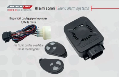 PATROL LINE PATROLLINE ALLARME ANTIFURTO SONORO HPS945 BENELLI TRK 702 X