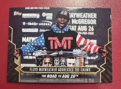 2017 Topps Now Floyd Mayweather Jr. #3 - Image 1 of 2