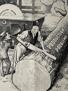 1940 Original Print WW2 MR BEVIN - COMPULSORY POWERS - PRODUCTION PROBLEMS - Picture 1 of 2